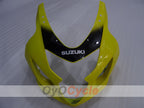 Verkleidungssatz im Spritzgussverfahren für GSX R750 04-05 - Gelb, Schwarz - Werksdesign #OYO87905296