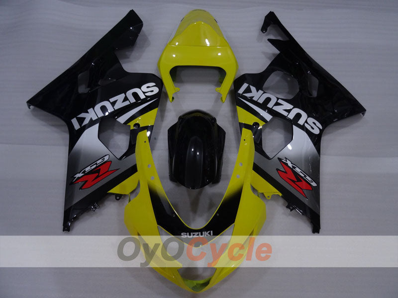 Verkleidungssatz im Spritzgussverfahren für GSX R750 04-05 - Gelb, Schwarz - Werksdesign #OYO87905296 Zweitbild