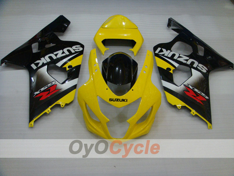 Verkleidungssatz im Spritzgussverfahren für GSX R750 04-05 - Gelb, Schwarz - Werksdesign #OYO87905297 Zweitbild