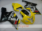 Verkleidungssatz im Spritzgussverfahren für GSX R750 04-05 - Gelb, Schwarz - Werksdesign #OYO87905297