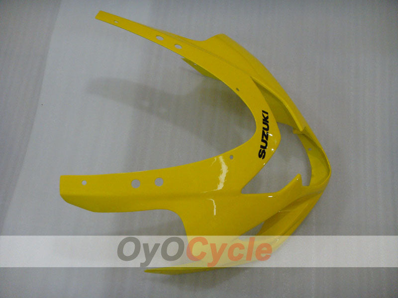 Verkleidungssatz im Spritzgussverfahren für GSX R750 04-05 - Gelb, Schwarz - Werksdesign #OYO87905297