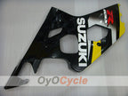Verkleidungssatz im Spritzgussverfahren für GSX R750 04-05 - Gelb, Schwarz - Werksdesign #OYO87905297
