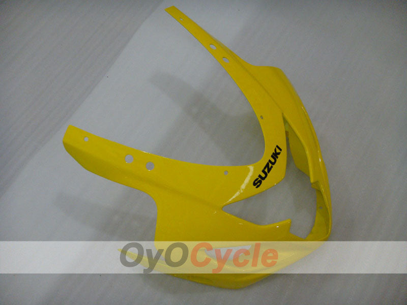 Verkleidungssatz im Spritzgussverfahren für GSX R750 04-05 - Gelb, Schwarz - Werksdesign #OYO87905298