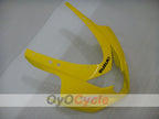 Verkleidungssatz im Spritzgussverfahren für GSX R750 04-05 - Gelb, Schwarz - Werksdesign #OYO87905298