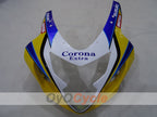Einspritz-Verkleidungssatz für GSX R750 04-05 - Gelb, Blau - Corona #OYO87905285