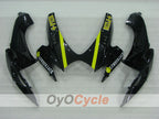 Verkleidungssatz für Einspritzung für GSX R600 06-07 - Gelb, Schwarz - Rizla+ #OYO87905303