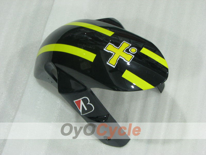 Verkleidungssatz für Einspritzung für GSX R600 06-07 - Gelb, Schwarz - Rizla+ #OYO87905303