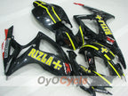 Verkleidungssatz für Einspritzung für GSX R600 06-07 - Gelb, Schwarz - Rizla+ #OYO87905303