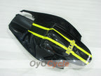 Verkleidungssatz für Einspritzung für GSX R600 06-07 - Gelb, Schwarz - Rizla+ #OYO87905303