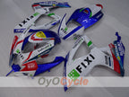 Verkleidungssatz für Einspritzung für GSX R600 06-07 - Blau, Weiß - MOTOREX #OYO87905304
