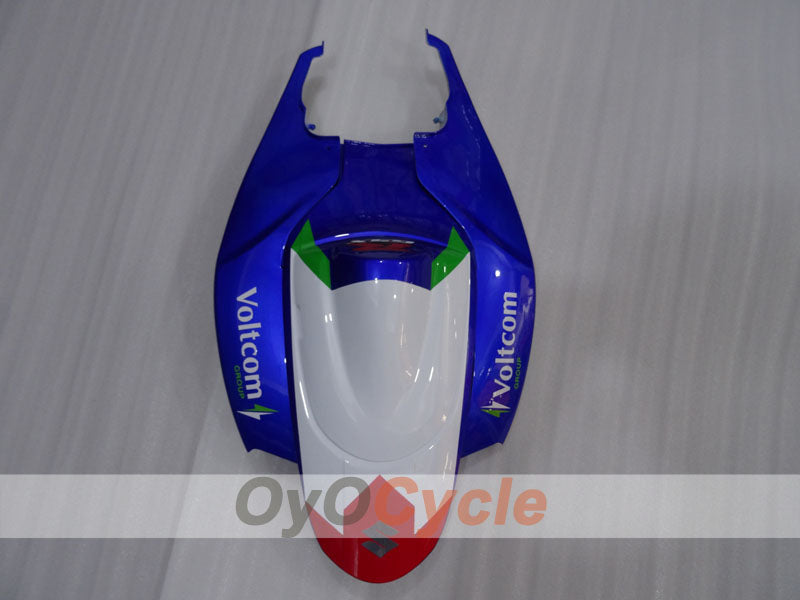 Verkleidungssatz für Einspritzung für GSX R600 06-07 - Blau, Weiß - MOTOREX #OYO87905304