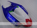 Verkleidungssatz für Einspritzung für GSX R600 06-07 - Blau, Weiß - MOTOREX #OYO87905304