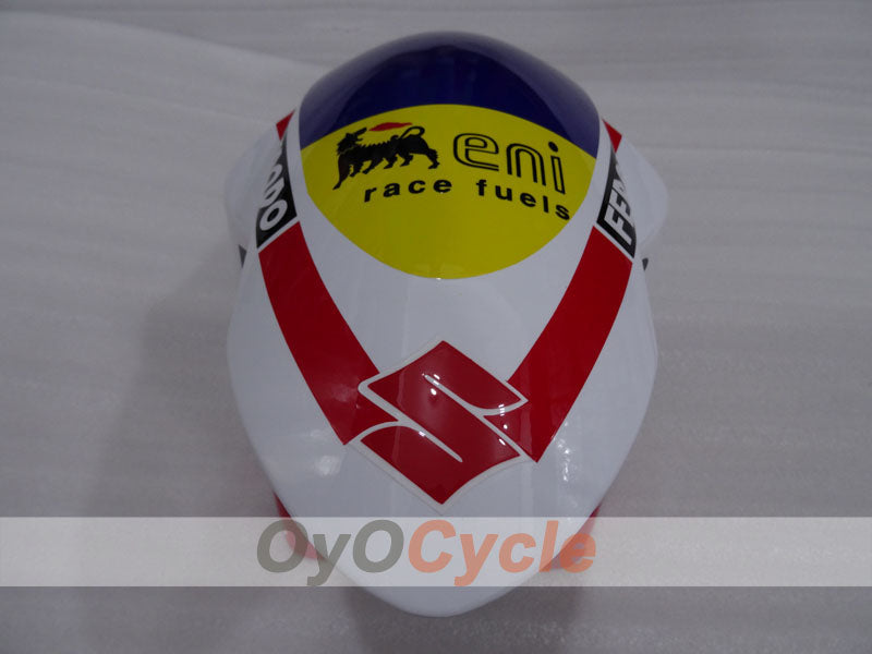 Verkleidungssatz für Einspritzung für GSX R600 06-07 - Blau, Weiß - MOTOREX #OYO87905304