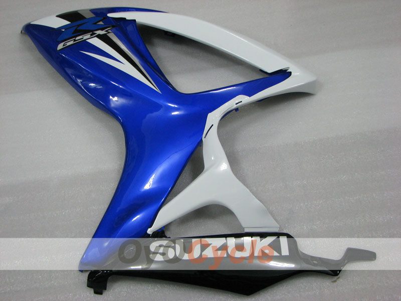Verkleidungssatz für Einspritzung für GSX R600 06-07 - Blau, Weiß, Schwarz - Werksstil #OYO87905306