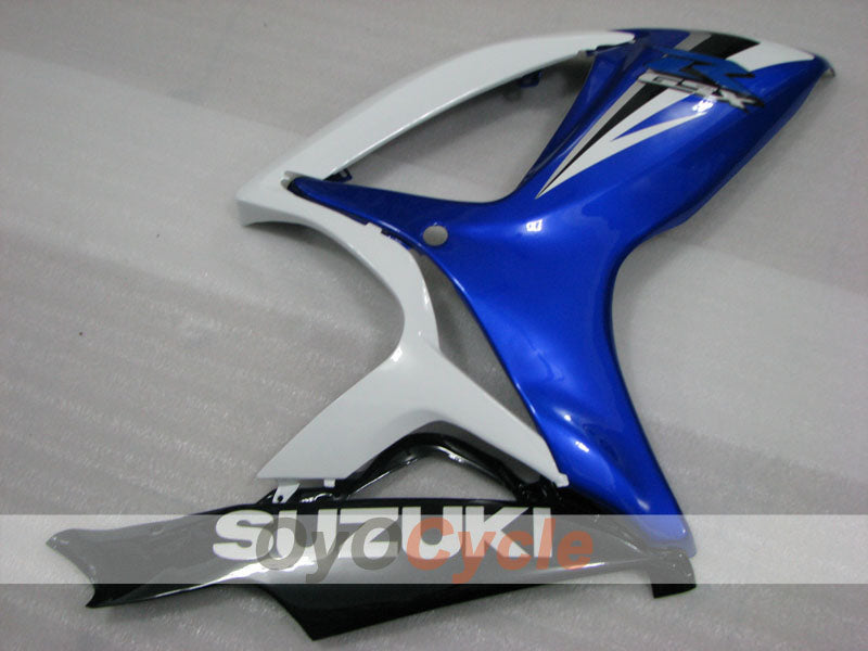 Verkleidungssatz für Einspritzung für GSX R600 06-07 - Blau, Weiß, Schwarz - Werksstil #OYO87905306