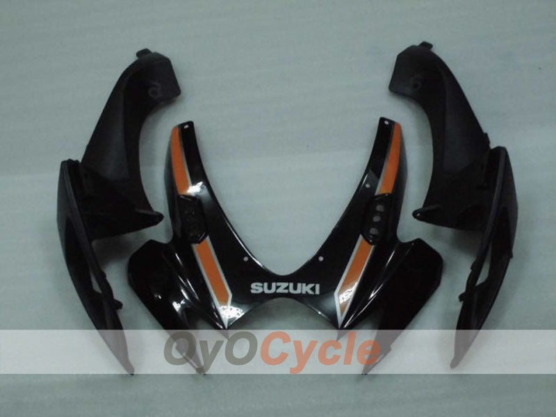 Verkleidungssatz für Einspritzung für GSX R600 06-07 - Orange, Schwarz - Werksstil #OYO87905307