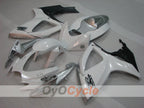 Verkleidungssatz für Einspritzung für GSX R600 06-07 - Weiß, Silber - Werksstil #OYO87905308