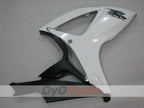 Verkleidungssatz für Einspritzung für GSX R600 06-07 - Weiß, Silber - Werksstil #OYO87905308
