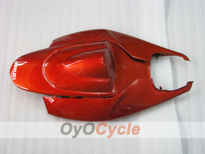 Verkleidungssatz für Einspritzung für GSX R600 06-07 - Rot, Schwarz - Werksstil #OYO87905310