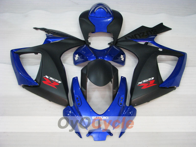 Verkleidungssatz für Einspritzung für GSX R600 06-07 - Blau, Schwarz - Werksstil #OYO87905311 Zweitbild
