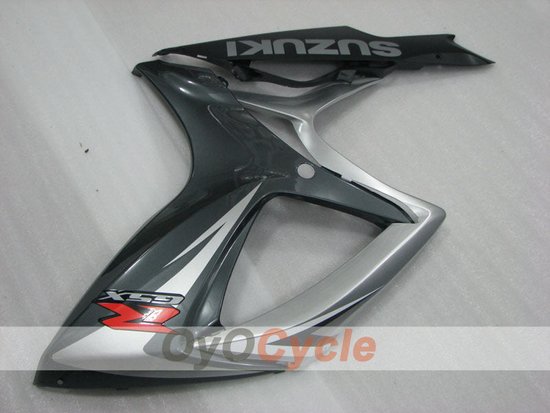 Verkleidungssatz für Einspritzung für GSX R600 06-07 - Schwarz, Silber - Werksstil #OYO87905312