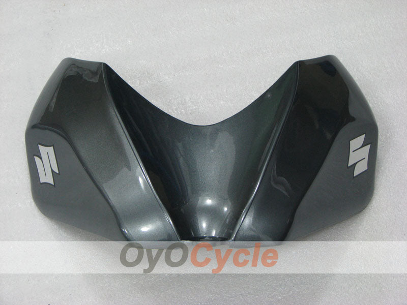 Verkleidungssatz für Einspritzung für GSX R600 06-07 - Schwarz, Silber - Werksstil #OYO87905312