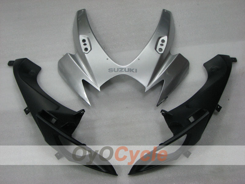Verkleidungssatz für Einspritzung für GSX R600 06-07 - Schwarz, Silber - Werksstil #OYO87905312
