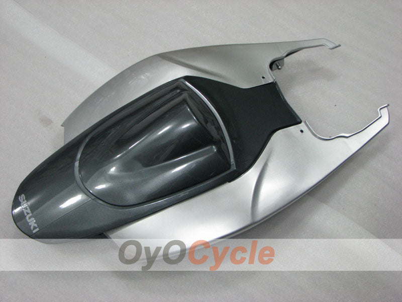 Verkleidungssatz für Einspritzung für GSX R600 06-07 - Schwarz, Silber - Werksstil #OYO87905312