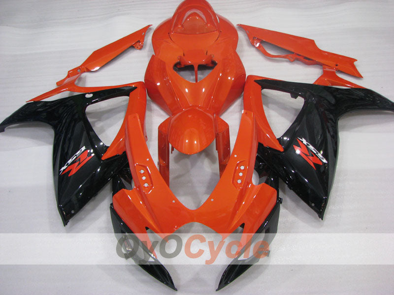 Einspritzverkleidungssatz für 06-07 GSX R600 - Orange, Schwarz - Werksdesign #OYO87905316 Zweitbild