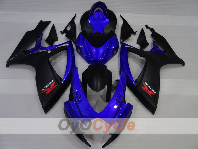 Einspritzverkleidungssatz für 06-07 GSX R600 - Blau, Schwarz - Werksdesign #OYO87905317 Zweitbild