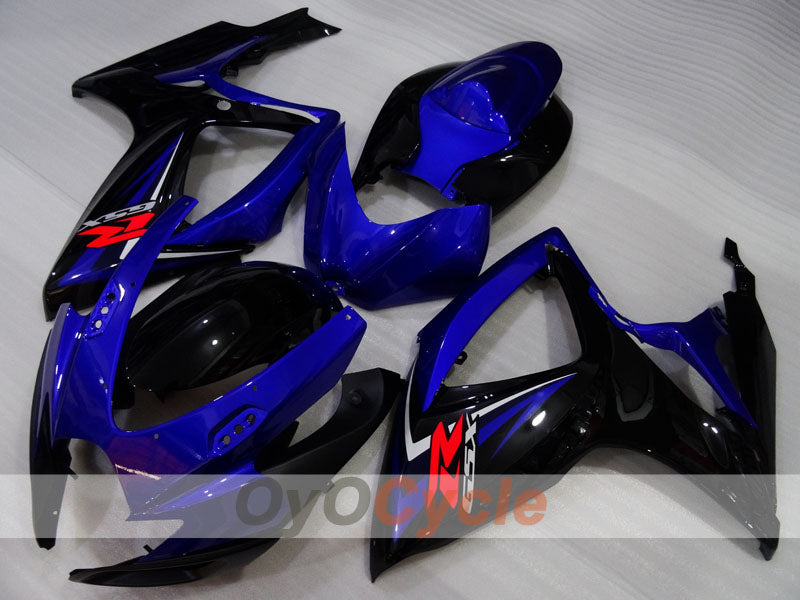 Einspritz-Verkleidungssatz für GSX R750 06-07 - Blau, Schwarz - Werksstil #OYO87905355 Zweitbild