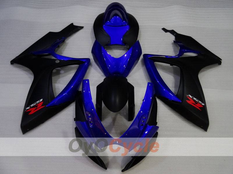Einspritzverkleidungssatz für 06-07 GSX R600 - Blau, Schwarz - Werksdesign #OYO87905320 Zweitbild
