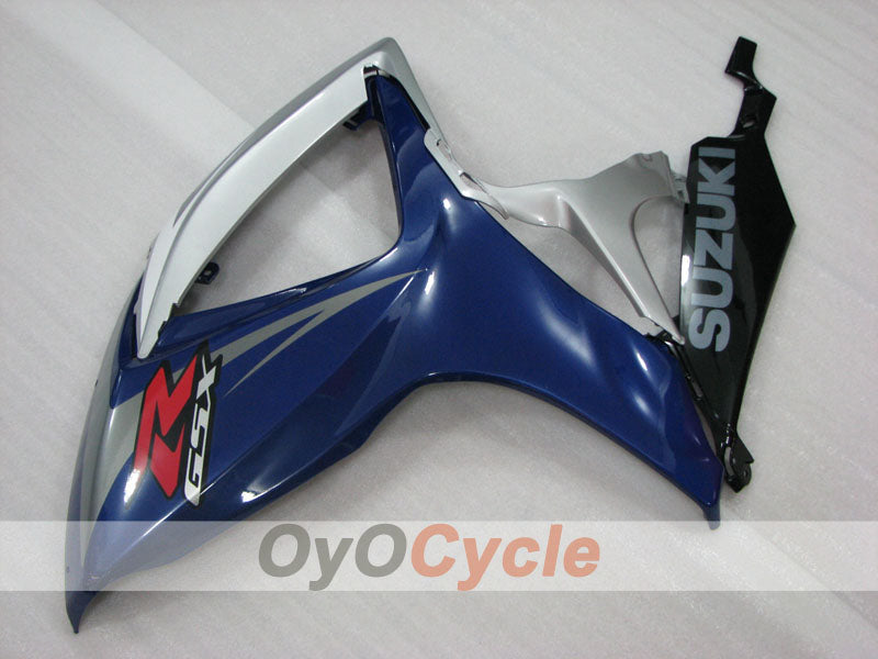 Einspritz-Verkleidungssatz für GSX R750 06-07 - Blau, Schwarz - Werksstil #OYO87905358