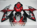 Einspritz-Verkleidungssatz für GSX R750 06-07 - Rot, Schwarz - Werksstil #OYO87905361