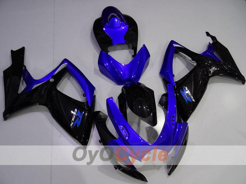Einspritzverkleidungssatz für GSX R600 06-07 - Blau, Schwarz - Werksstil #OYO87905329 Zweitbild