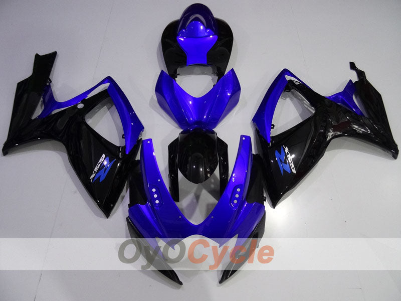 Einspritzverkleidungssatz für GSX R750 06-07 - Blau, Schwarz - Werksdesign #OYO87905365 Zweitbild