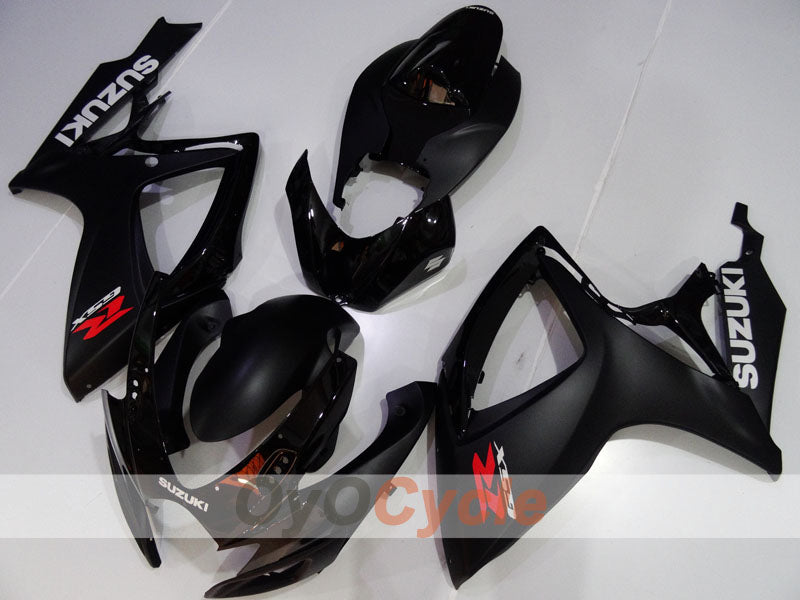 Einspritzverkleidungssatz für GSX R600 06-07 - Schwarz, Matt - Werksstil #OYO87905330