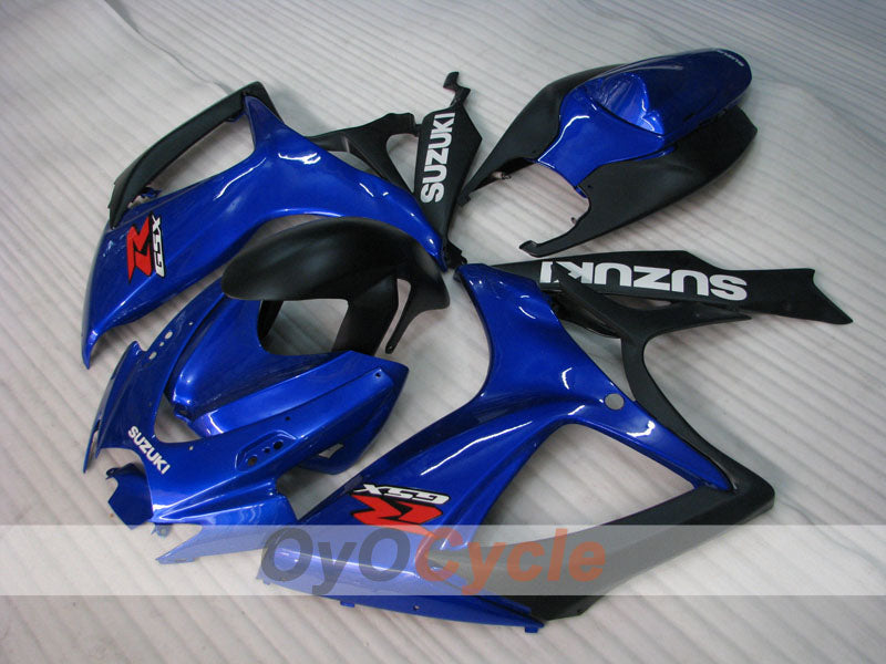 Einspritzverkleidungssatz für GSX R600 06-07 - Blau, Schwarz - Werksstil #OYO87905335 Zweitbild