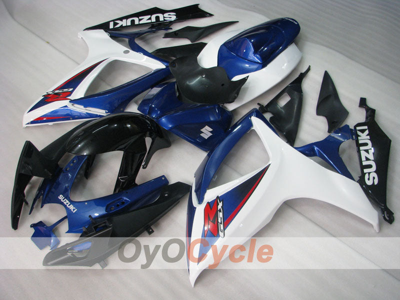 Einspritzverkleidungssatz für GSX R750 06-07 - Blau, Weiß - Werksdesign #OYO87905371 Hauptbild
