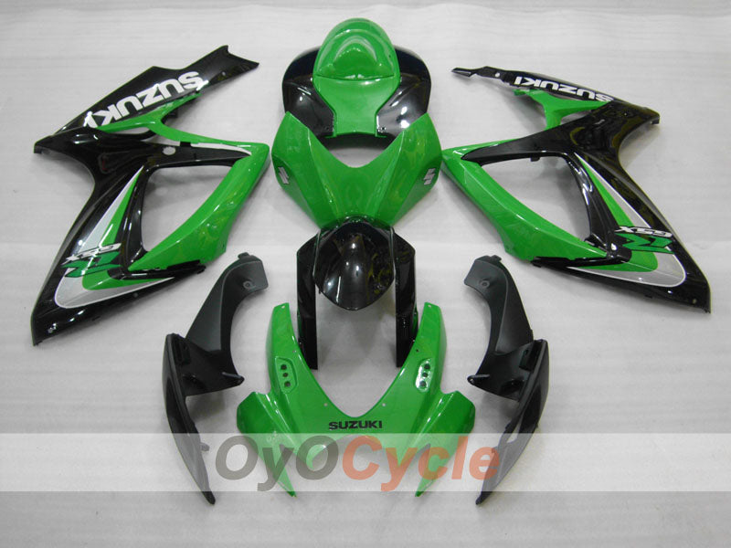 Einspritzverkleidungssatz für GSX R750 06-07 - Grün, Schwarz - Werksdesign #OYO87905372 Zweitbild