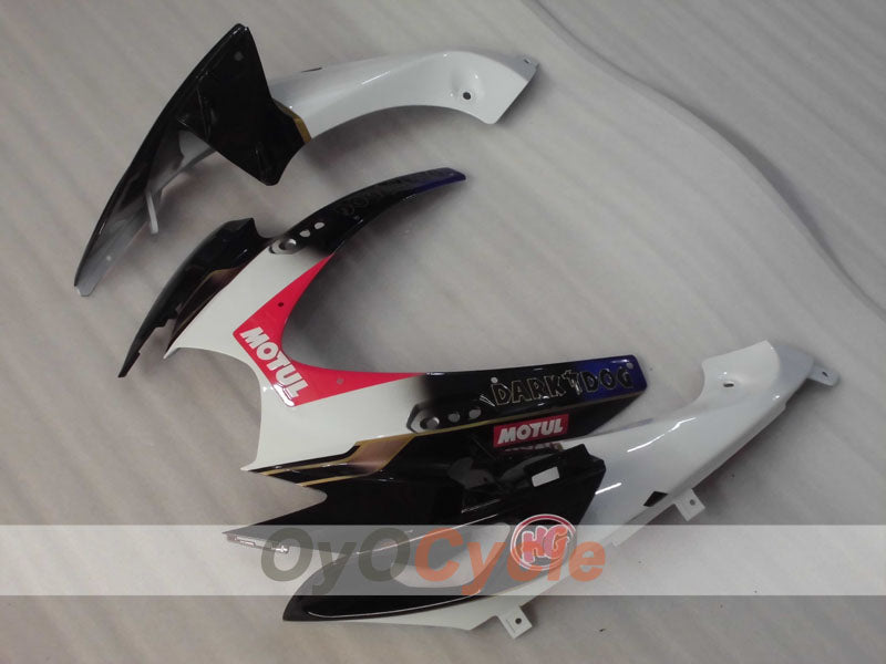 Einspritzverkleidungssatz für GSX R750 06-07 - Weiß, Schwarz - VIRU #OYO87905373