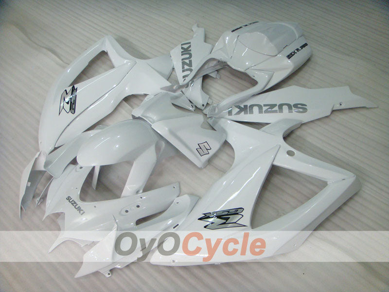 Einspritzverkleidungssatz für GSX R600 08-10 - Weiß - Werksdesign #OYO87905377