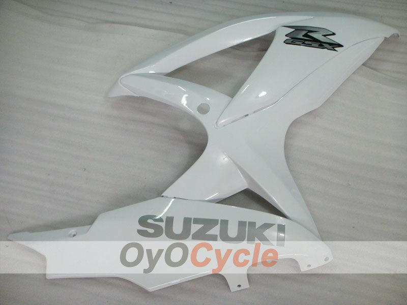 Einspritzverkleidungssatz für GSX R600 08-10 - Weiß - Werksdesign #OYO87905377