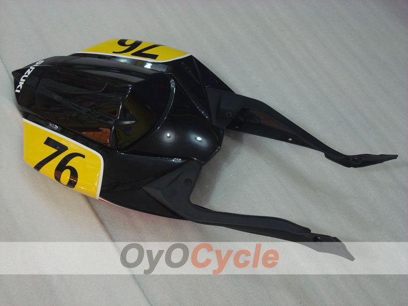 Einspritzverkleidungssatz für GSX R750 08-10 - Rot, Schwarz - RK #OYO87905421