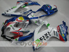 Verkleidungssatz für Einspritzmodelle 08-10 GSX R600 - Blau, Weiß - FIXI #OYO87905379