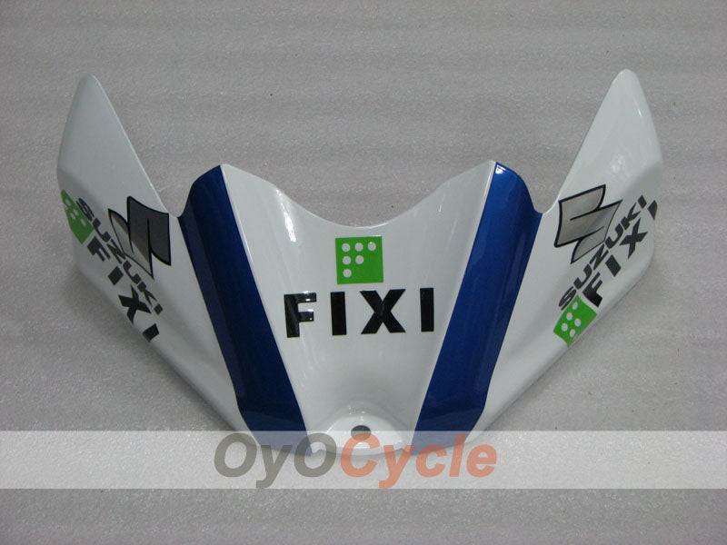 Einspritzverkleidungssatz für GSX R750 08-10 - Blau, Weiß - FIXI #OYO87905422