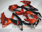 Einspritzverkleidungssatz für GSX R750 08-10 - Orange, Schwarz - Werksstil #OYO87905424