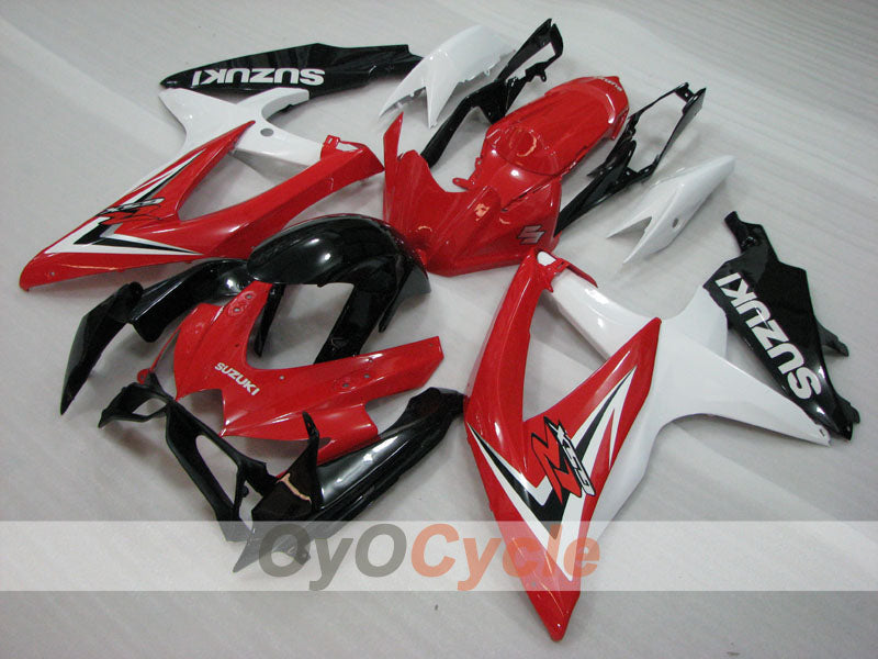Einspritzverkleidungssatz für GSX R750 08-10 - Rot, Weiß, Schwarz - Werksstil #OYO87905425 Zweitbild