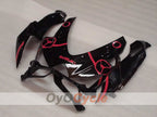 Einspritzverkleidungssatz für GSX R750 08-10 - Rot, Schwarz - Jordan #OYO87905426