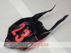 Einspritzverkleidungssatz für GSX R750 08-10 - Rot, Schwarz - Jordan #OYO87905426